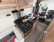 Kitchen van Fiat Ducato camper